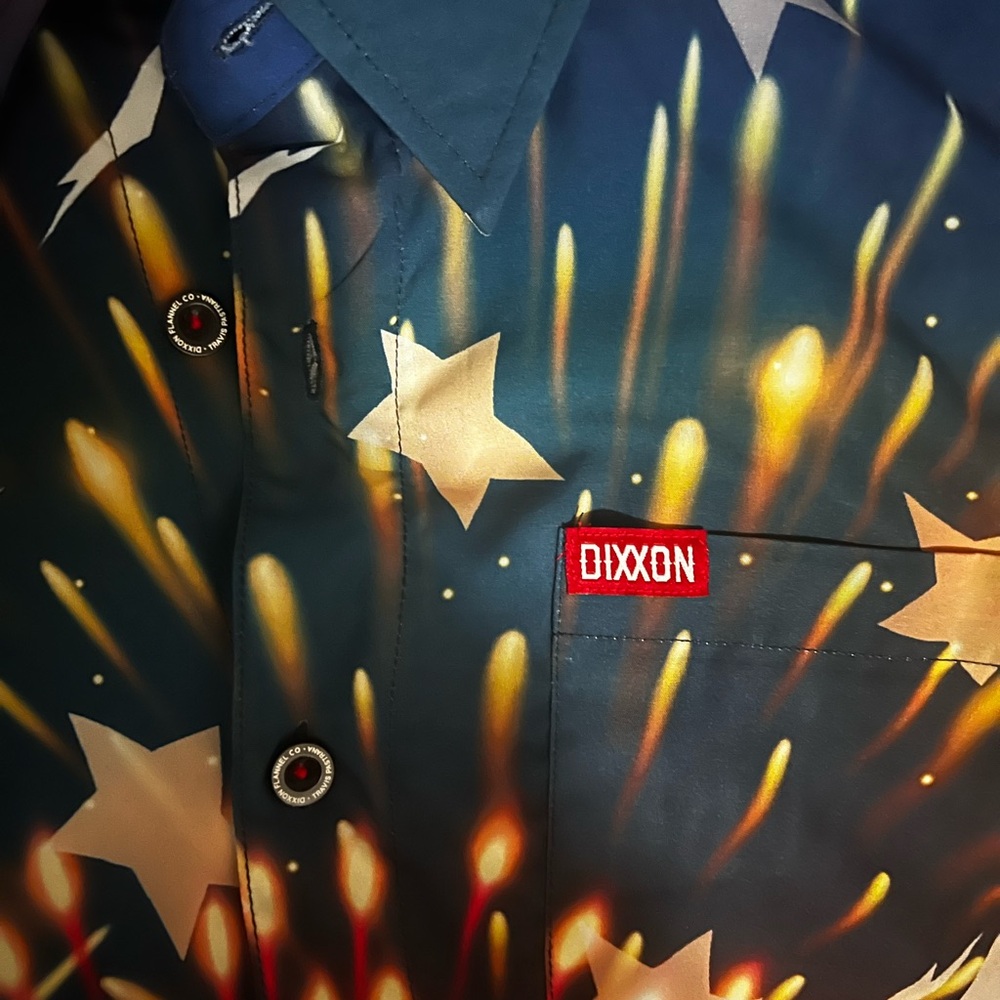 Dixxon & Travis Pastrana collab button up shirt - Picture 4 of 5